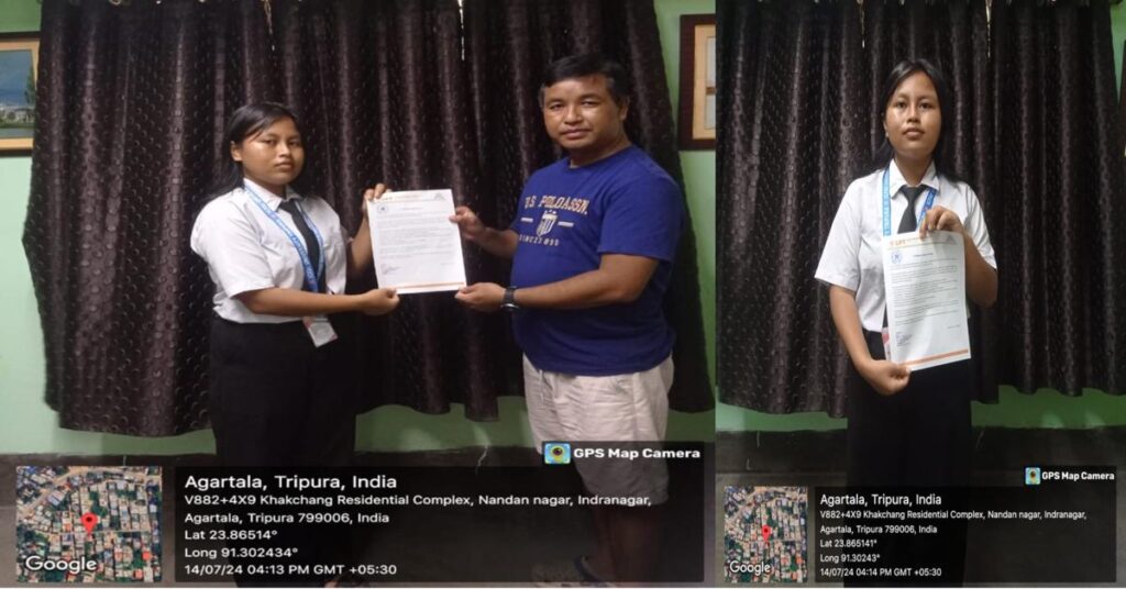 Ms. Megha’s Internship Completion at Lam Phunuknai Trust